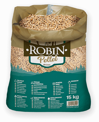 worek pelletu opałowego Robin do kupienia w Czerniejewie lub sklepie internetowym